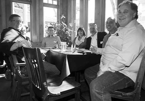 Men at women of influence event