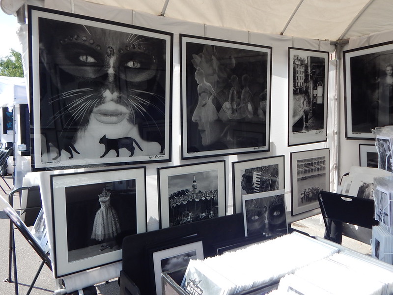 black and white art