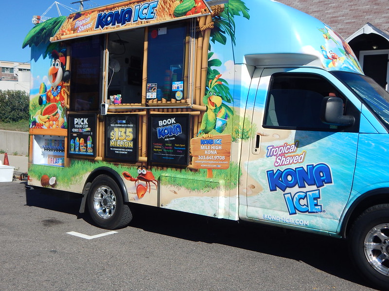 Kona ice vendor food