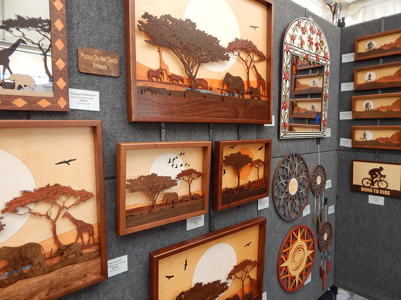 ArtFest wood trees