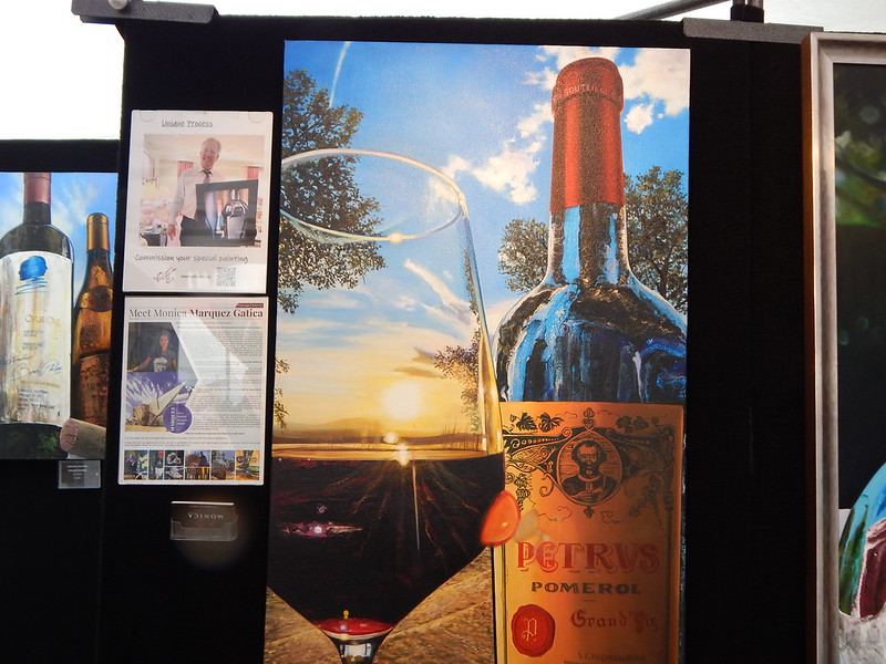 Artfest wine painting