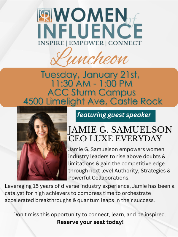 Women of Influence Luncheon: Jamie Smith