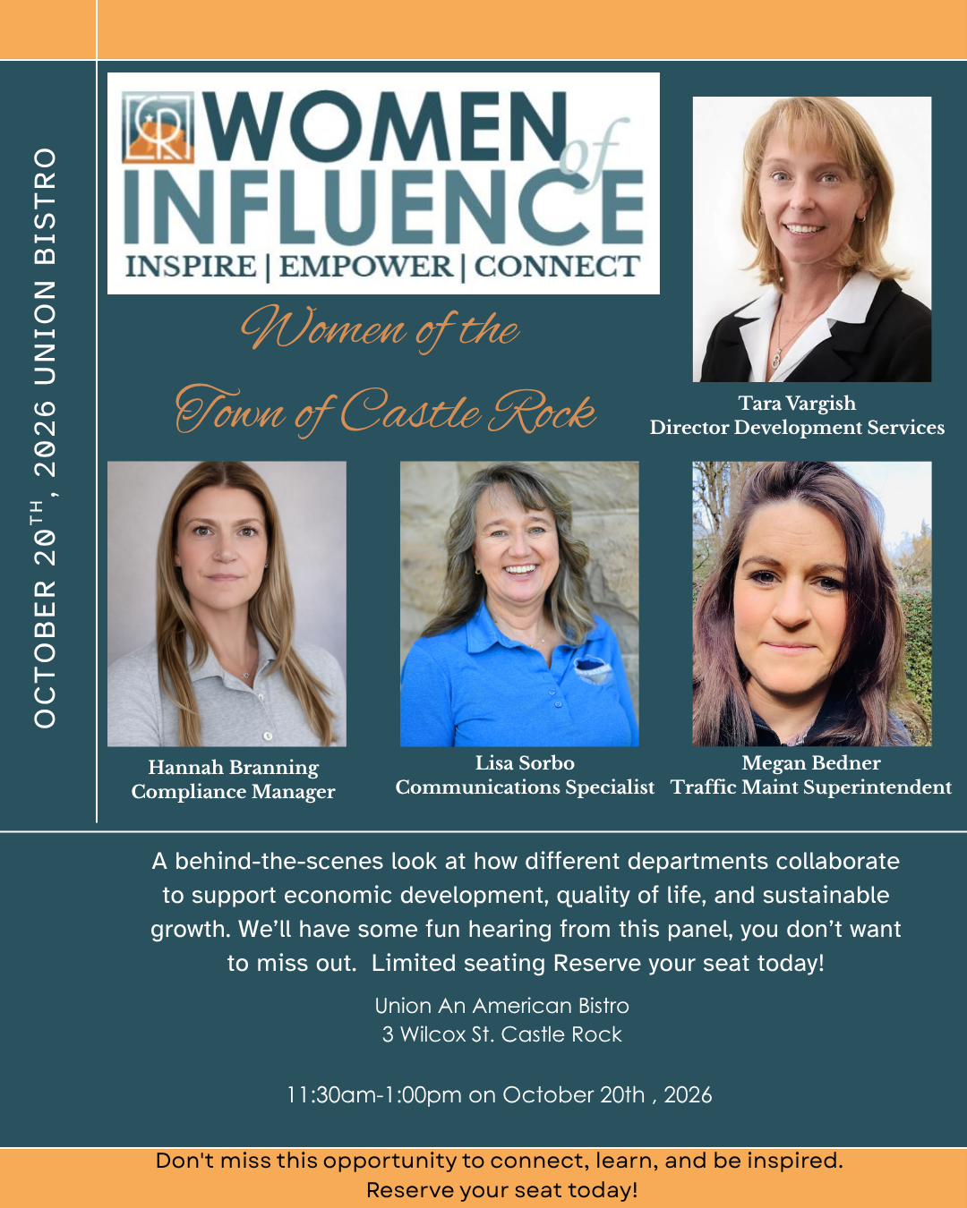 Women of Influence Luncheon: Katie Kruger