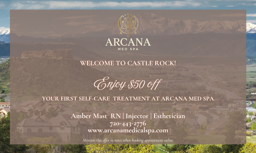 Arcana Med Spa Welcome: $50 Off 1st Visit!